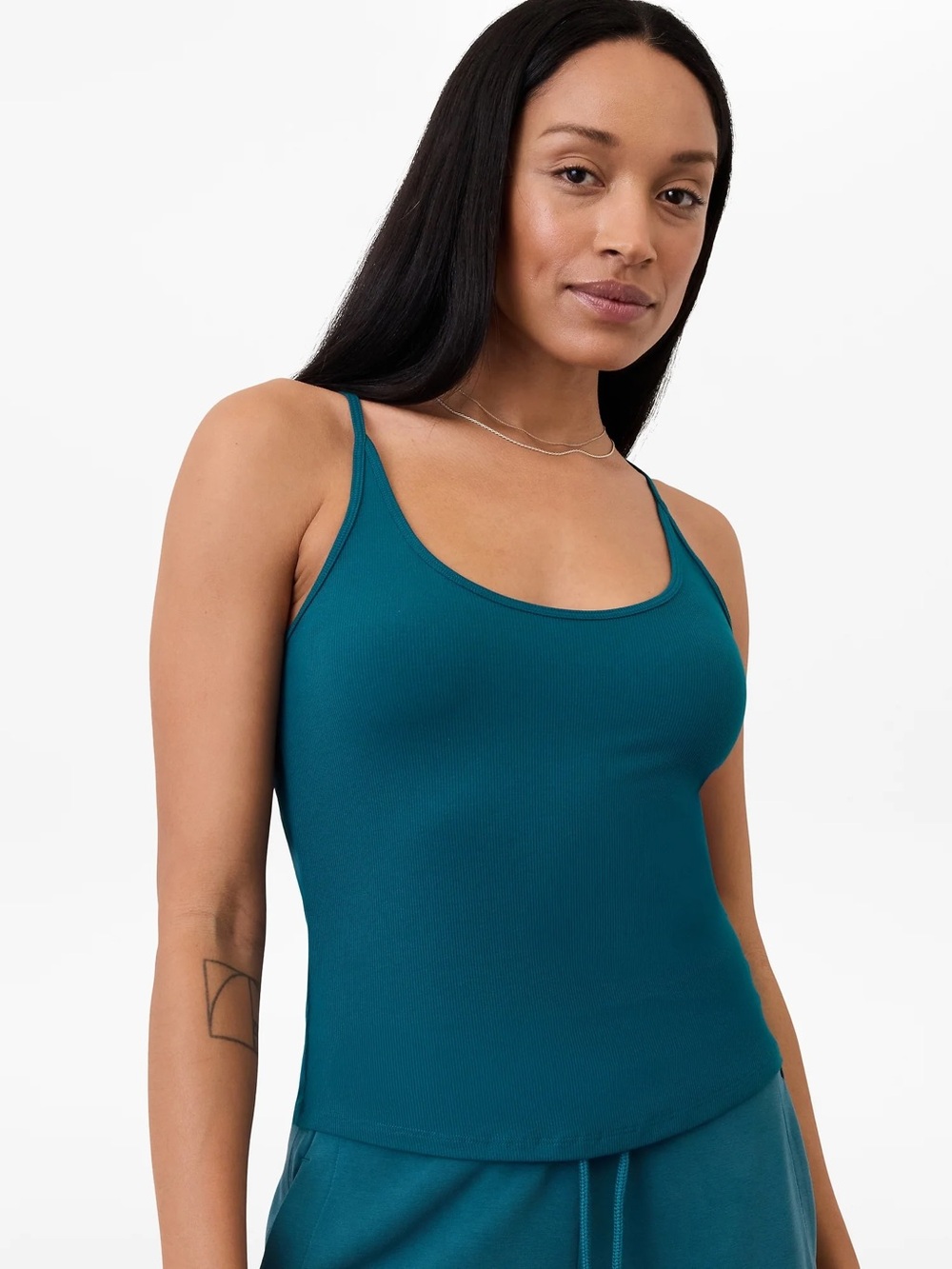 Athleta Signature Rib Thin Strap Tank